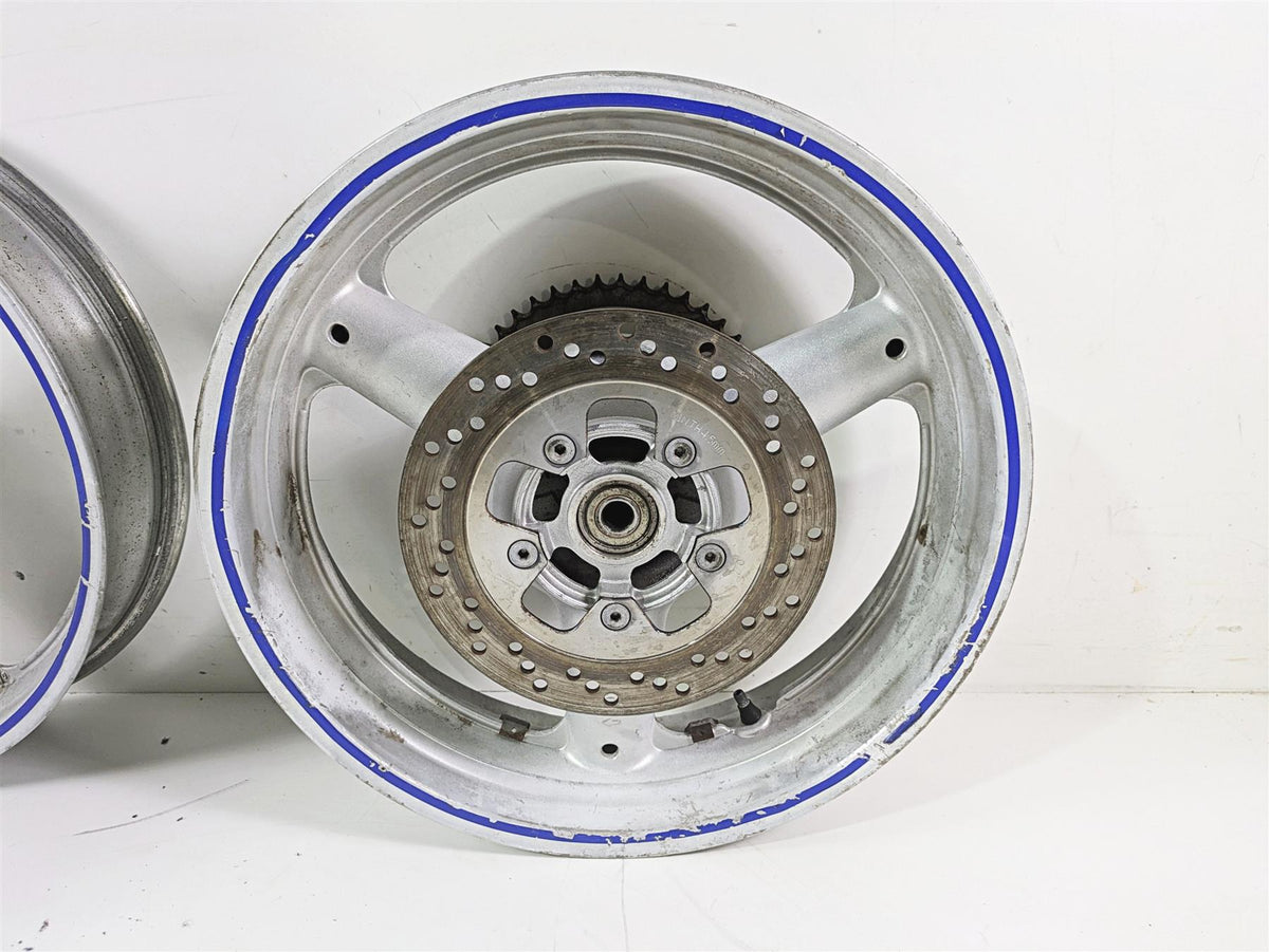 2001 Suzuki SV650 Front Rear Wheel Rim 17x3.5 17x4.5 54111-03FA0 54111-03FA1 {{ shop.shopifyCountryName }} - Mototech271