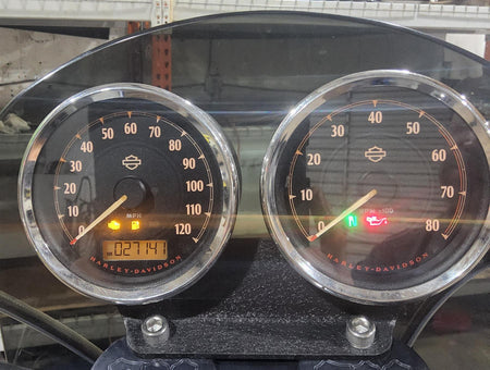 2014 Harley FXDL Dyna Low Rider Speedometer Gauge Instrument - 27k 67478-12 {{ shop.shopifyCountryName }} - Mototech271