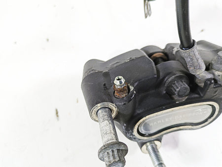 2012 Harley FLD Dyna Switchback Front Brake Caliper & Line 41300001 {{ shop.shopifyCountryName }} - Mototech271