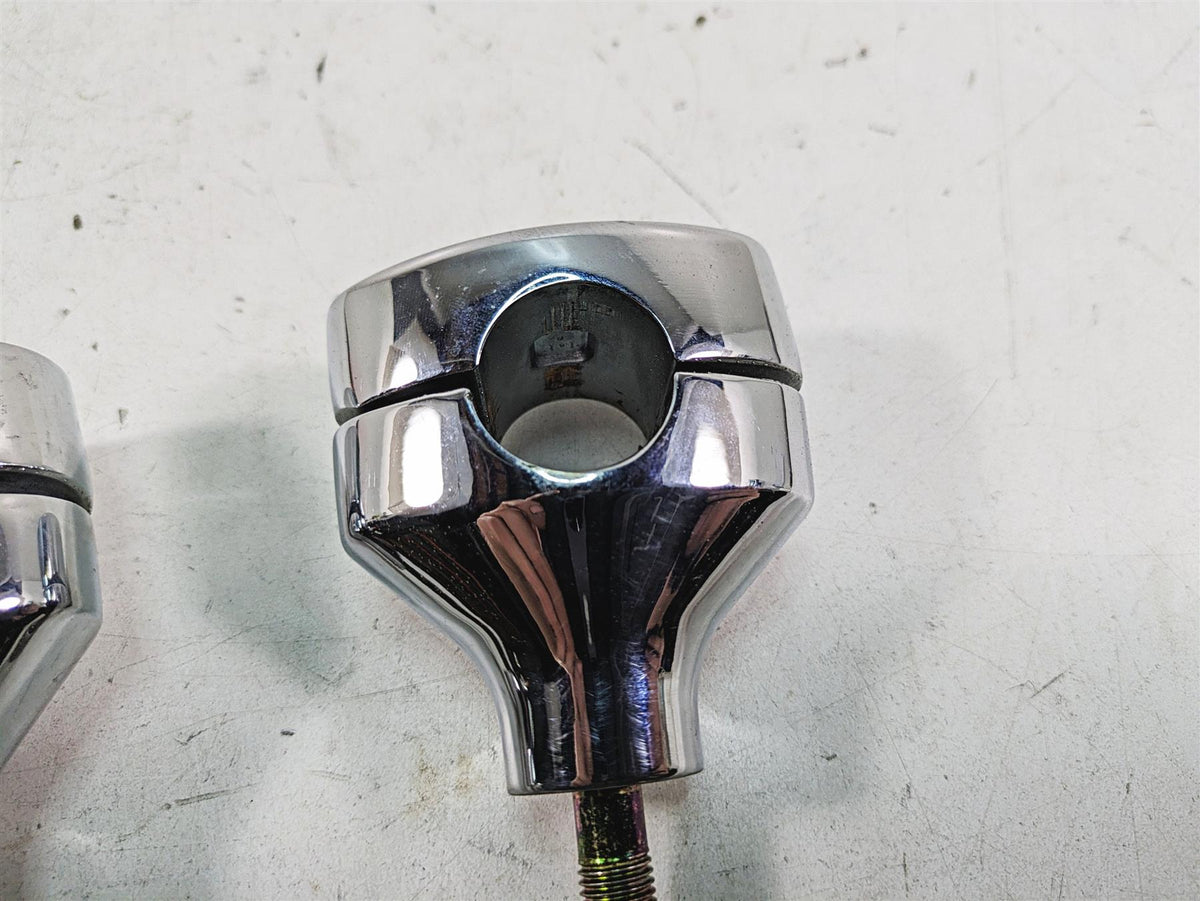 1997 Kawasaki VN1500 Vulcan Handlebar Risers Chrome Mounts 46012-1272 {{ shop.shopifyCountryName }} - Mototech271