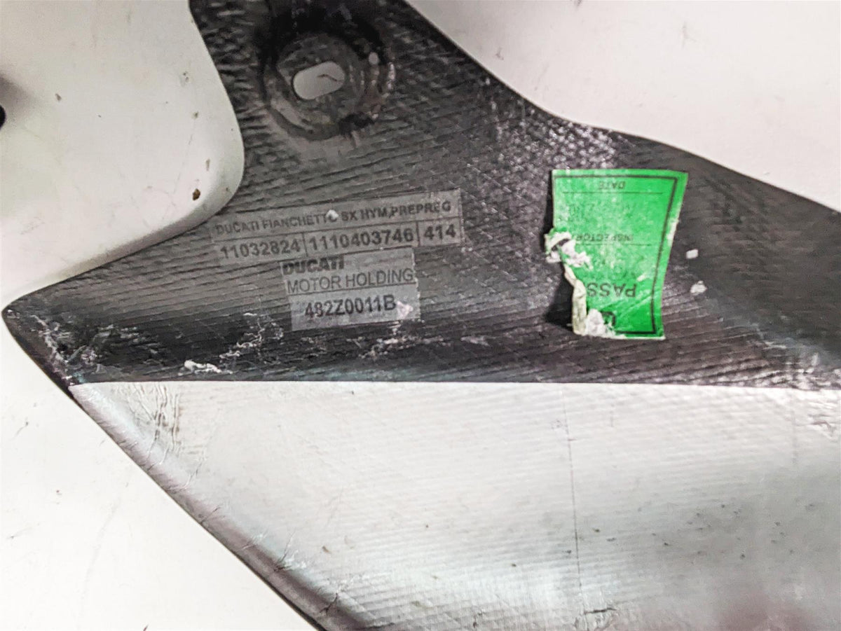 2011 Ducati Hypermotard 1100 Evo SP Rear Carbon Tail Fairing Cover Set 48211531E {{ shop.shopifyCountryName }} - Mototech271