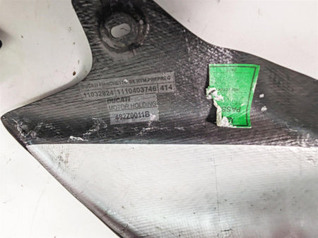 2011 Ducati Hypermotard 1100 Evo SP Rear Carbon Tail Fairing Cover Set 48211531E {{ shop.shopifyCountryName }} - Mototech271