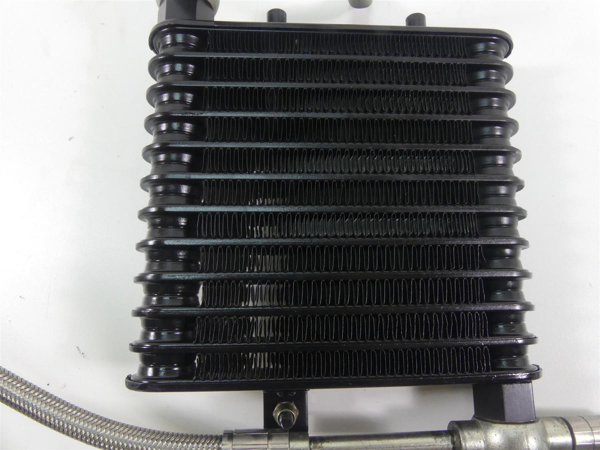 2002 Triumph Bonneville America Oil Cooler Radiator & Line Set T2100283 T2108110 {{ shop.shopifyCountryName }} - Mototech271