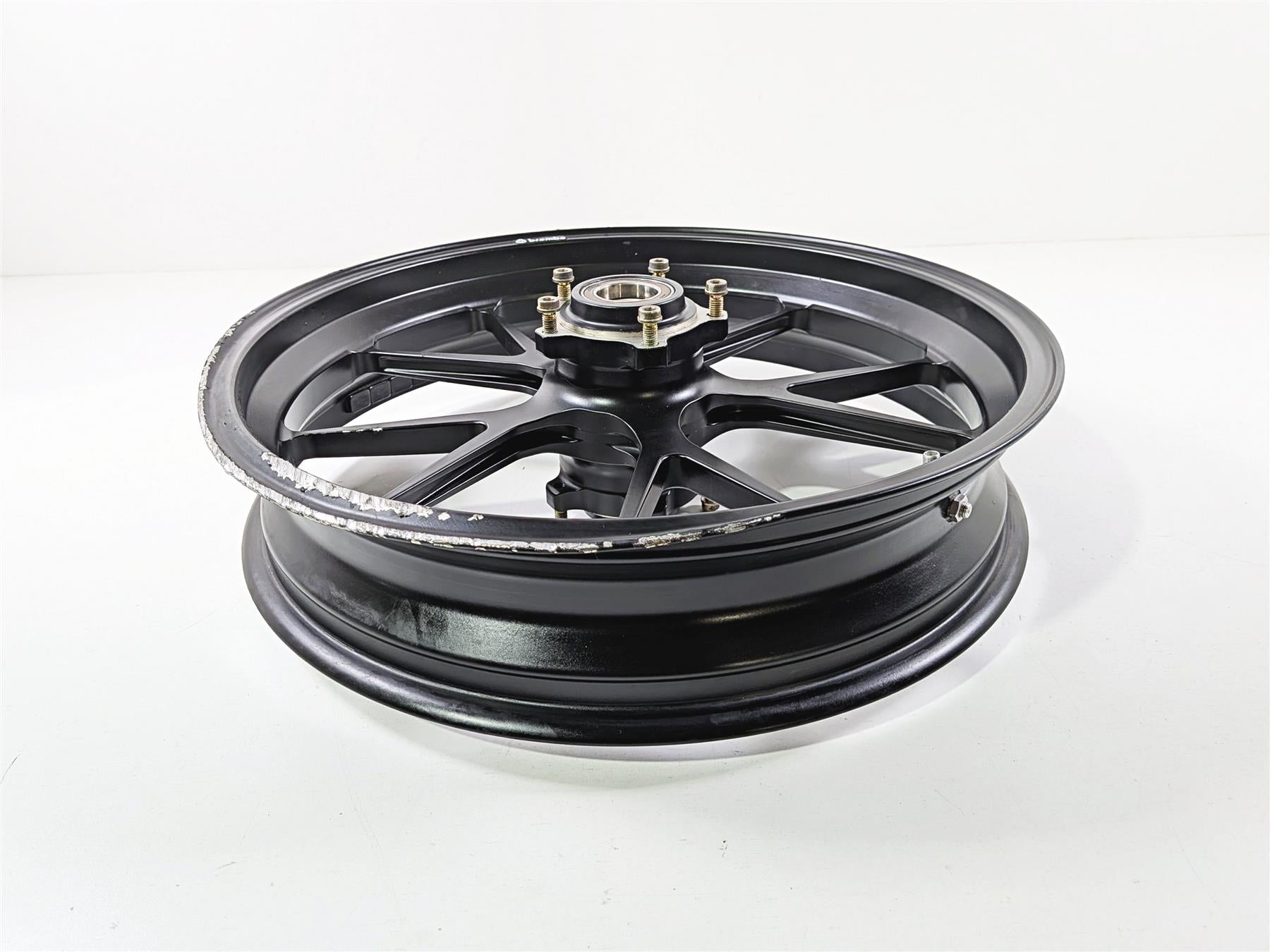 2007 Mv Agusta F4 1000R 312 Bent Front Wheel Rim 17x3.5 Brembo Forged 8000B1538-Mototech271