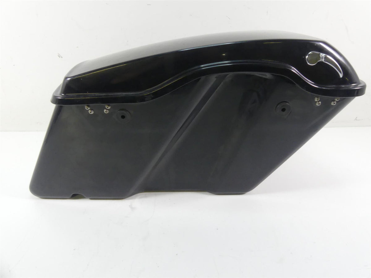2016 Harley Touring FLHTP Electra Glide Left Saddlebag Vivid Black 90200414 {{ shop.shopifyCountryName }} - Mototech271