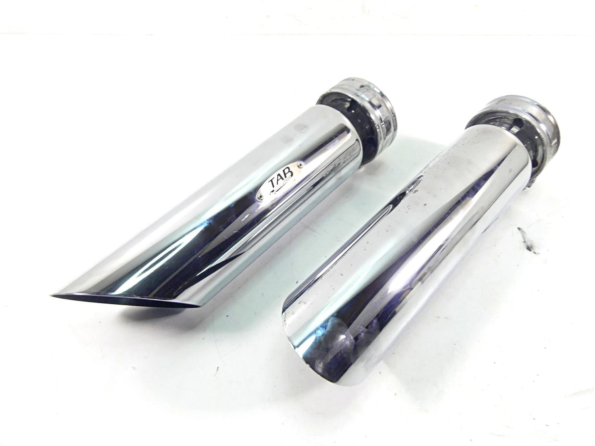 2005 Harley VRSCSE CVO V-Rod Tab Performance Exhaust Muffler Pipe Set 111-1220 {{ shop.shopifyCountryName }} - Mototech271