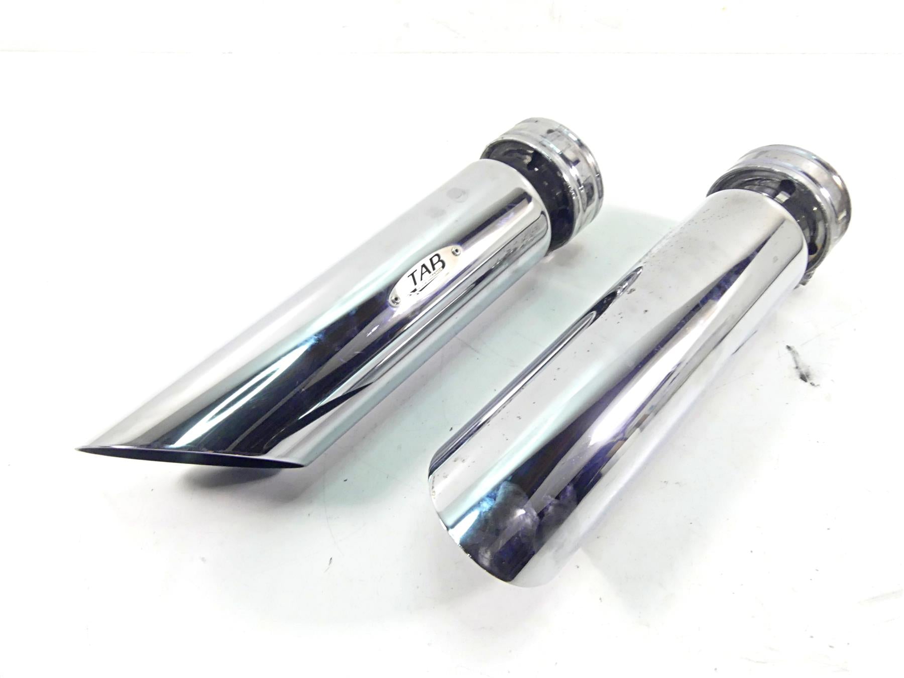 2005 Harley VRSCSE CVO V-Rod Tab Performance Exhaust Muffler Pipe Set 111-1220 {{ shop.shopifyCountryName }} - Mototech271
