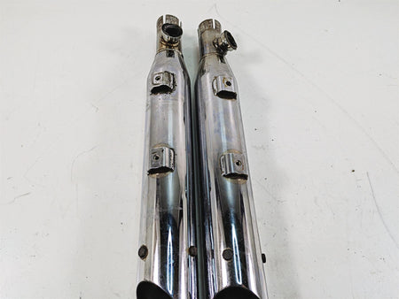 2006 Harley Softail FXSTSI Springer Screamin Eagle 2 II Slash Cut Slip On Mufflers & Baffles {{ shop.shopifyCountryName }} - Mototech271