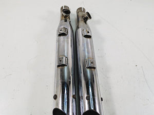 2006 Harley Softail FXSTSI Springer Screamin Eagle 2 II Slash Cut Slip On Mufflers & Baffles | Mototech271