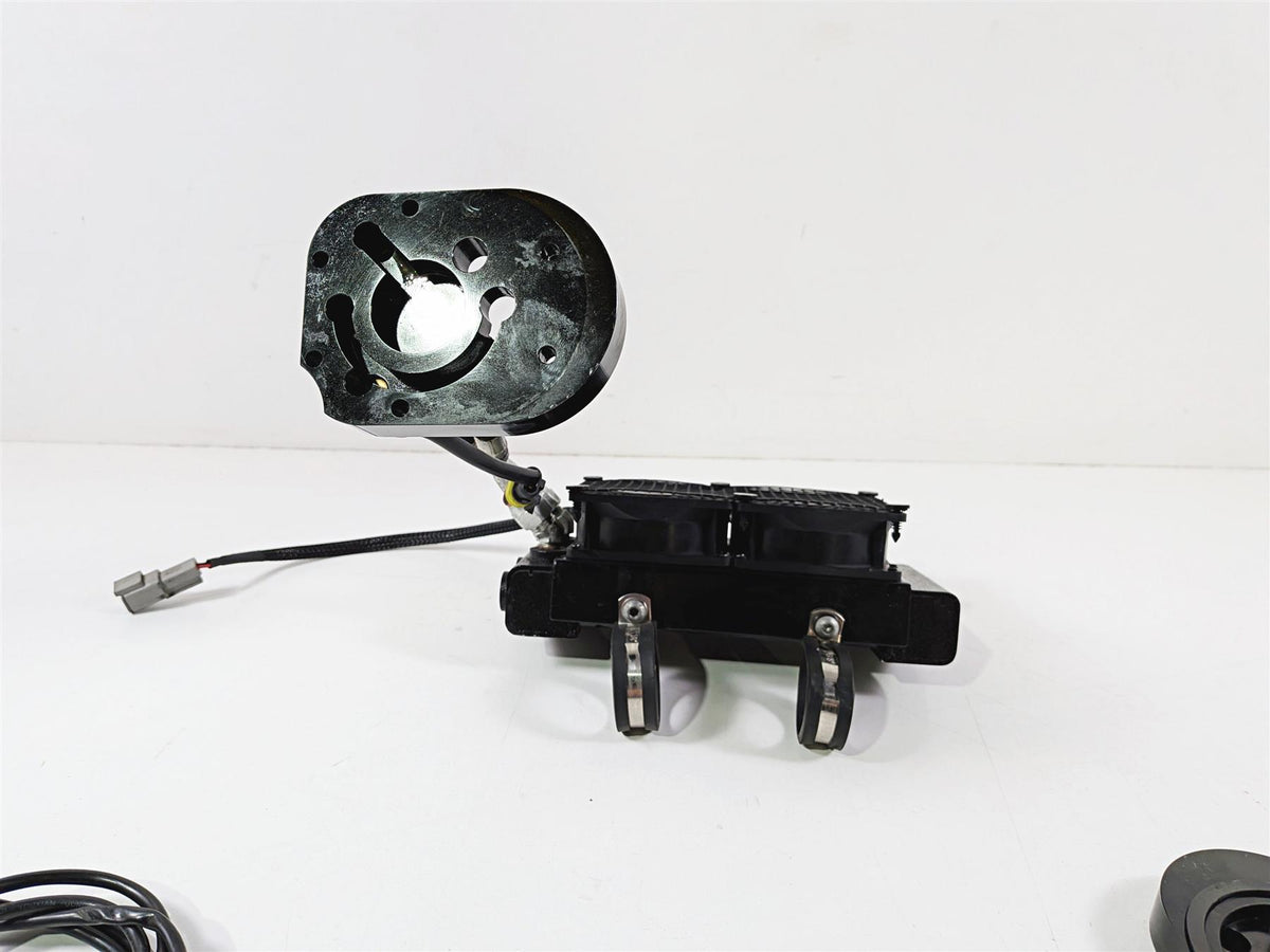 2014 Harley Touring FLHTK Electra Glide Ultracool Oil Cooler & Fan Set-Mototech271