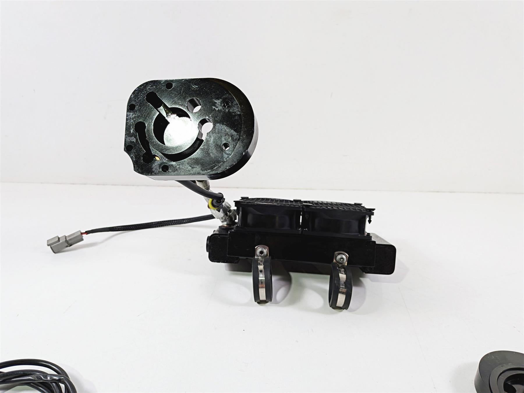2014 Harley Touring FLHTK Electra Glide Ultracool Oil Cooler & Fan Set-Mototech271