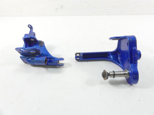 2008 Harley FXCWC Softail Rocker C Front Blue Forward L+R Footpeg Mount 33751-08