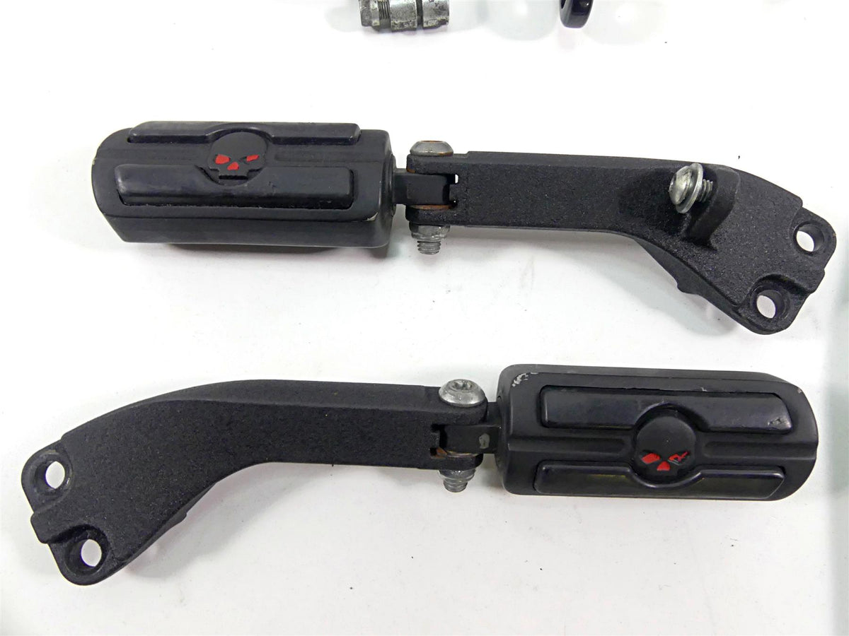 2014 Harley FXDL Dyna Low Rider Front Black Forward Foot Control Set 50500279 {{ shop.shopifyCountryName }} - Mototech271