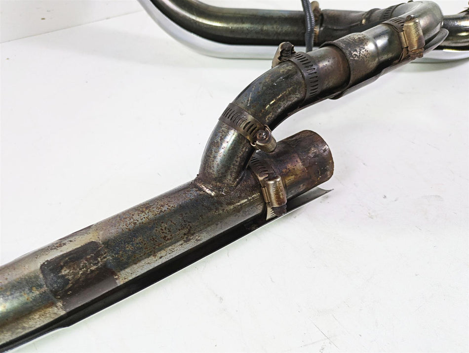 2008 Harley FXDL Dyna Low Rider 105TH Stock Exhaust Header Manifold Set 65631-06 {{ shop.shopifyCountryName }} - Mototech271