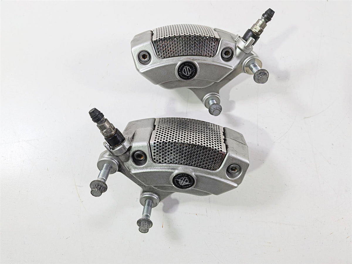 2015 Harley Touring FLTRUSE CVO Road Glide Front Brake Caliper Set 42938-08-Mototech271