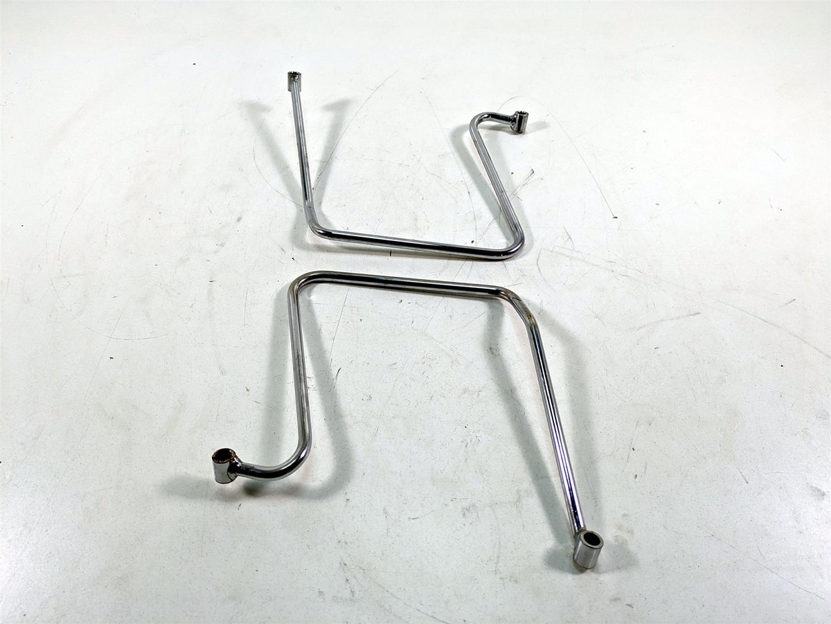 2000 Harley Dyna FXDL Low Rider Rear Saddlebag Rail Holder Mount Set {{ shop.shopifyCountryName }} - Mototech271