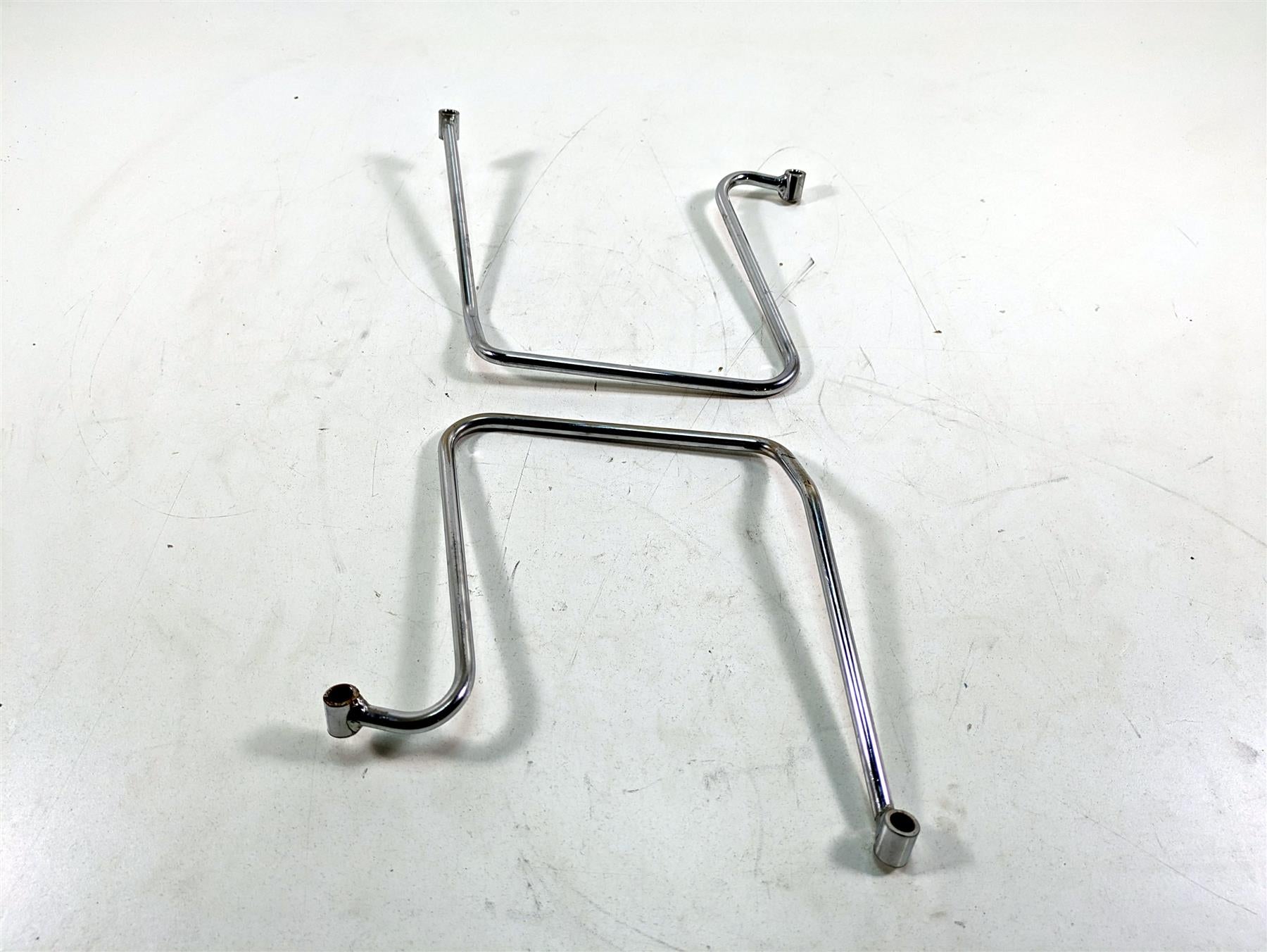 2000 Harley Dyna FXDL Low Rider Rear Saddlebag Rail Holder Mount Set {{ shop.shopifyCountryName }} - Mototech271