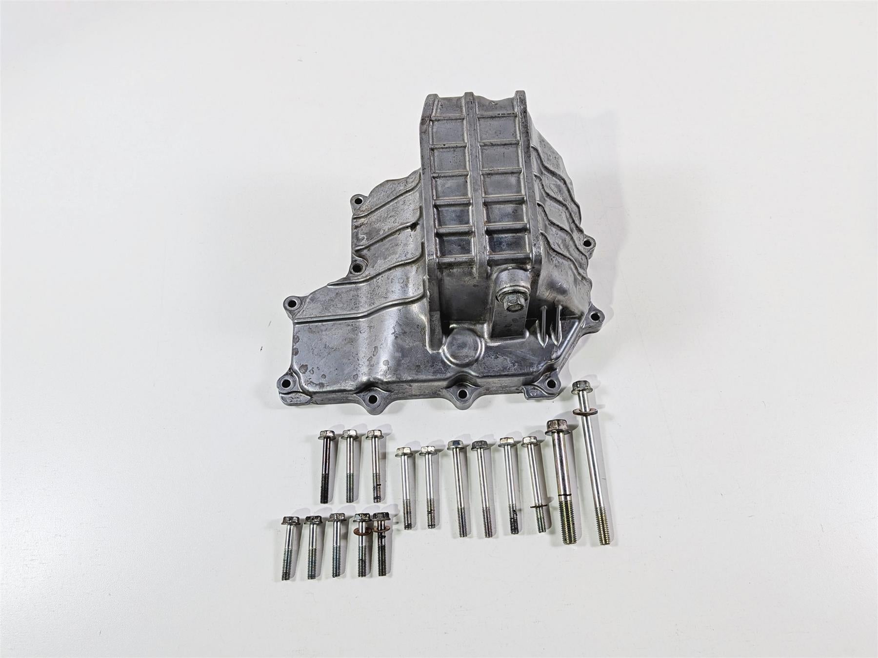 2017 Honda CBR600RR PC40 Oil Pan Lower Engine Case Cover 11210-MFJ-D01 {{ shop.shopifyCountryName }} - Mototech271