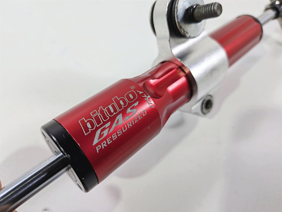 2018 Aprilia RSV4 RR Steering Damper Stabilizer Biturbo Gas 2B001699 {{ shop.shopifyCountryName }} - Mototech271