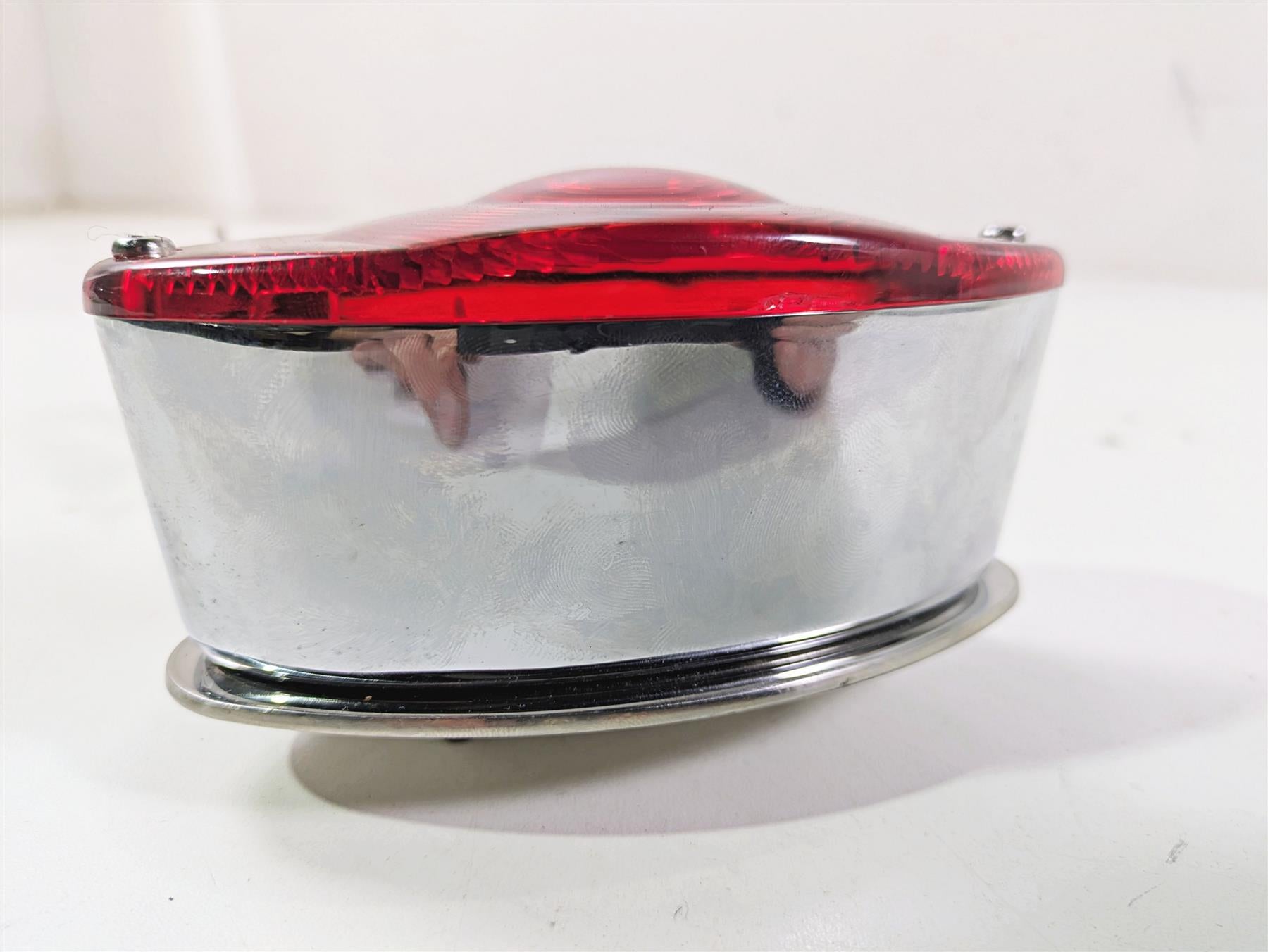 2008 Ultima Motorcycles Fat Bastard Side Chrome Plate Holder & Taillight Set {{ shop.shopifyCountryName }} - Mototech271