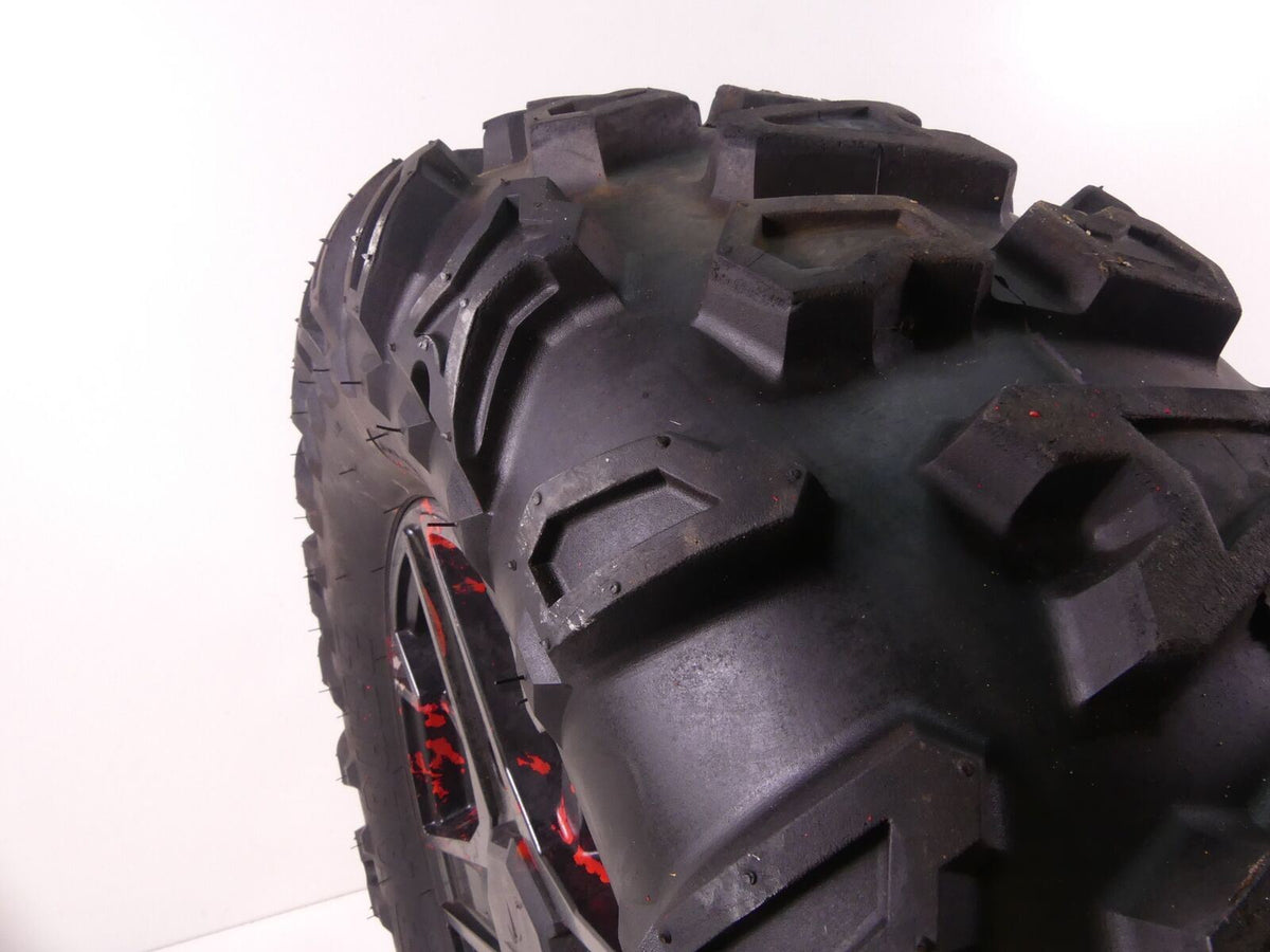 2016 Polaris Sportsman 850SP Front Left Wheel Rim 14x5.5 + CST Abuzz Tire 152210 {{ shop.shopifyCountryName }} - Mototech271