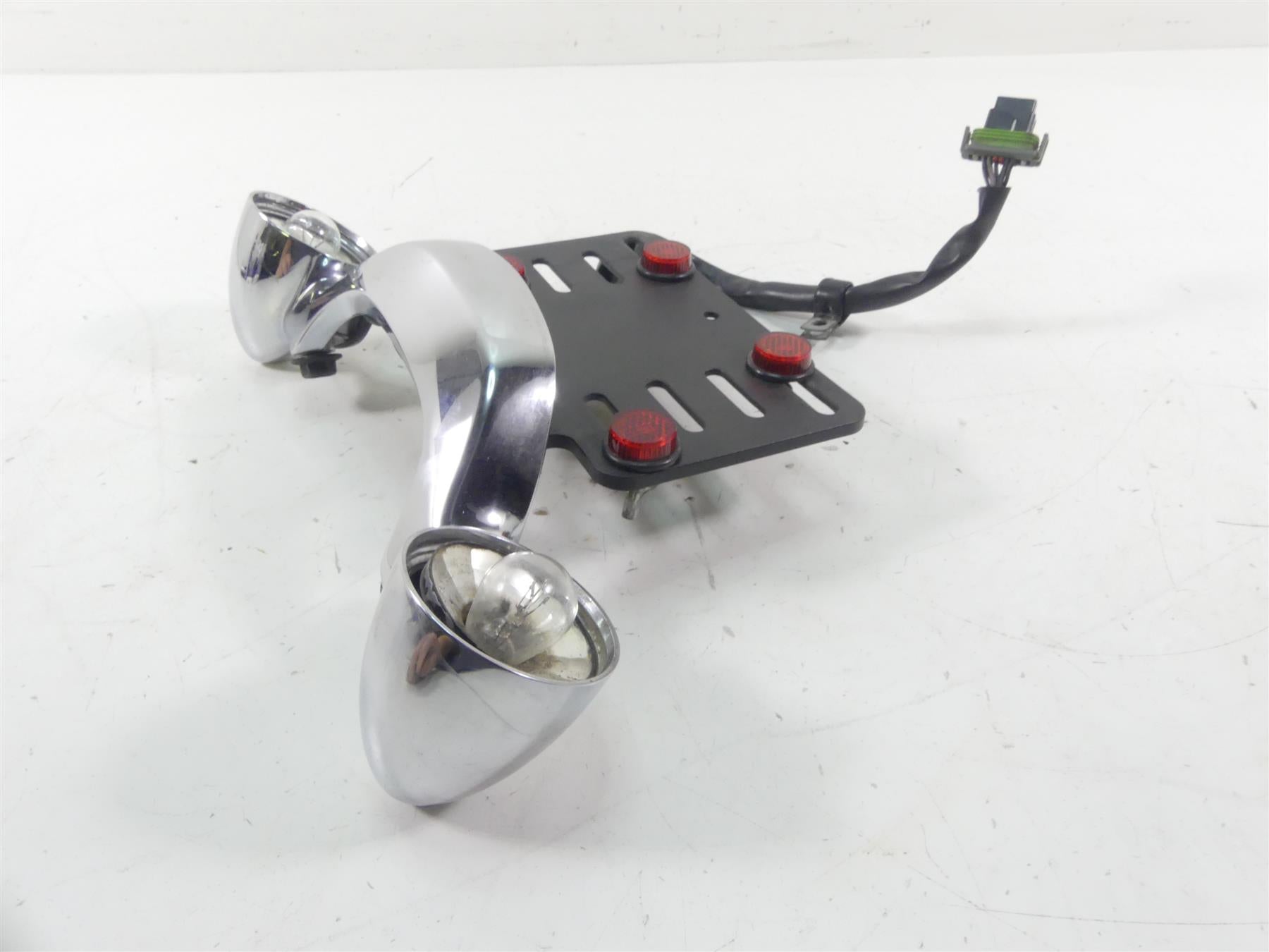 2011 Harley Touring FLTRX Road Glide Rear Blinker Bar Plate Holder Set 68629-05 {{ shop.shopifyCountryName }} - Mototech271