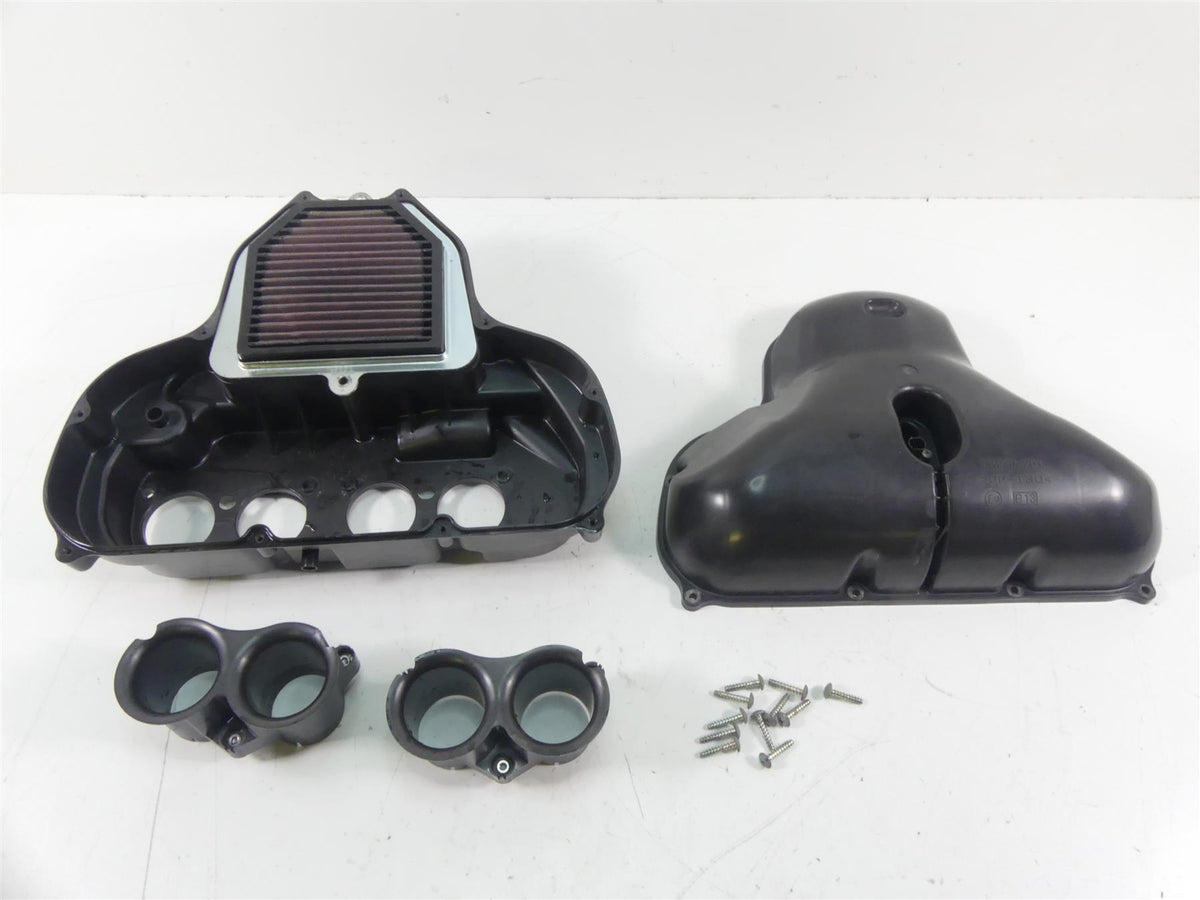 2007 Yamaha FZ1 Fazer Air Cleaner Breather Box & Velocity Stacks 2D1-14411-00-00 {{ shop.shopifyCountryName }} - Mototech271
