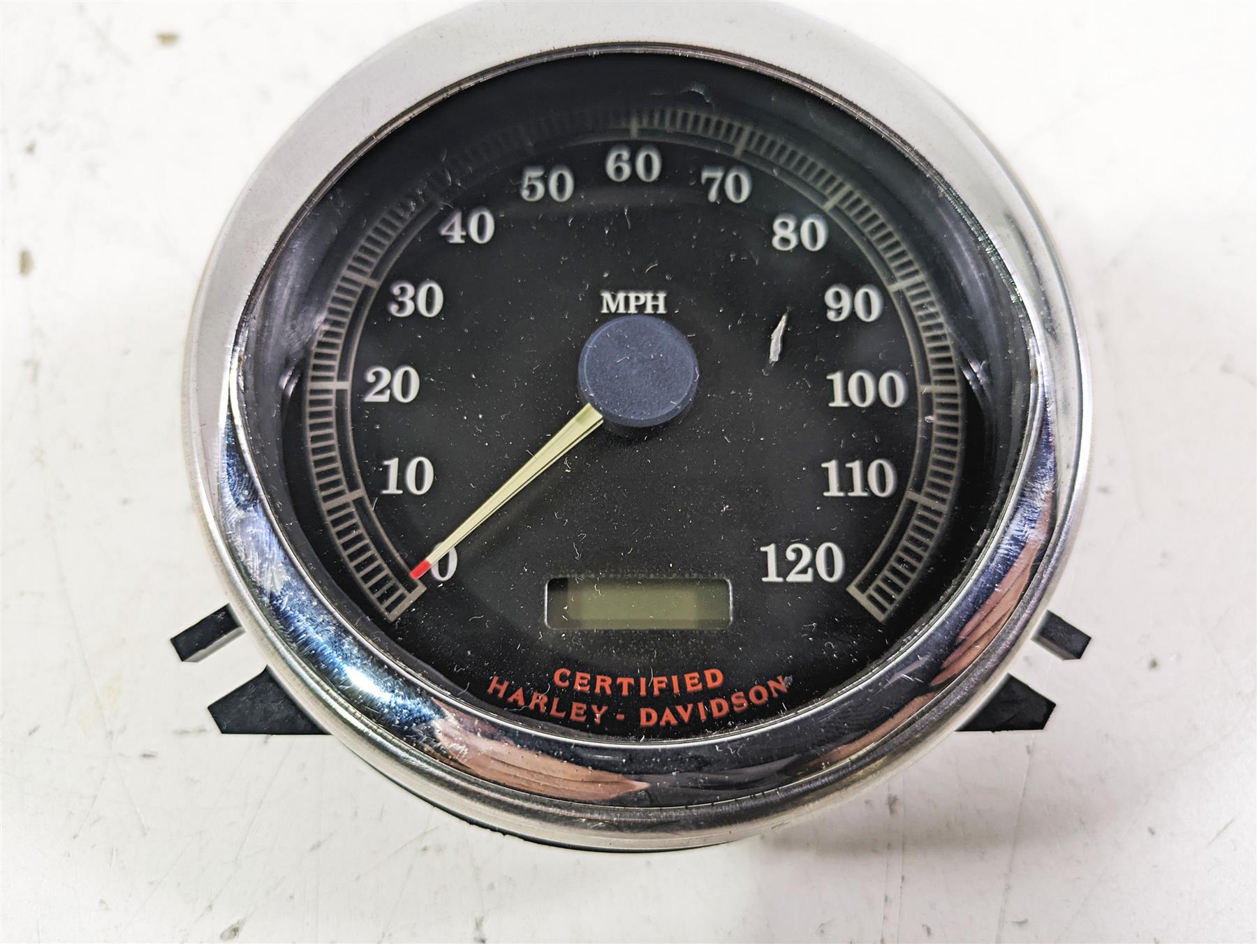 2002 Harley FLSTC Softail Heritage Speedometer Gauge Instrument 37K 67033-99A {{ shop.shopifyCountryName }} - Mototech271