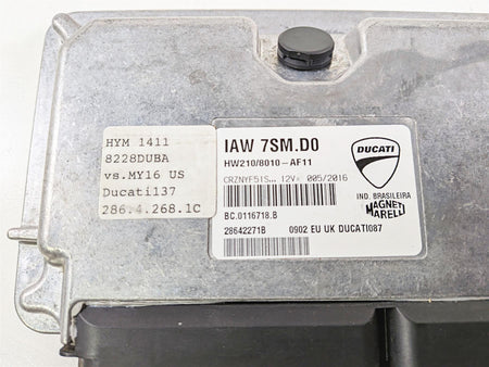 2016 Ducati Hypermotard 939 SP Cdi Ecu Ecm Engine Control Module 28642271B-Mototech271