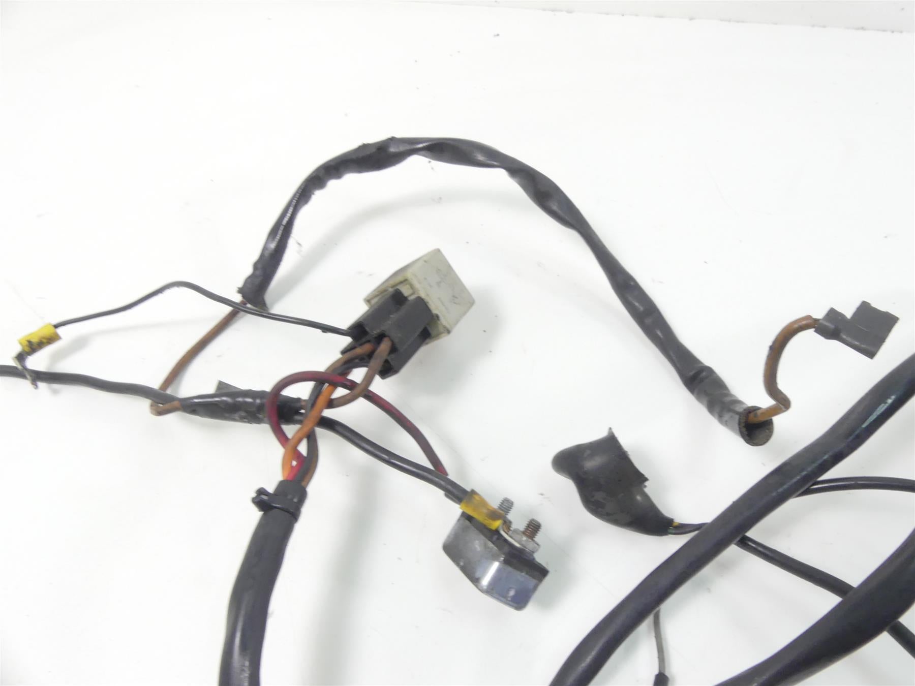 1989 Harley Touring FLTC Tour Glide Main Wiring Harness Loom - No Cuts 70985-89A {{ shop.shopifyCountryName }} - Mototech271