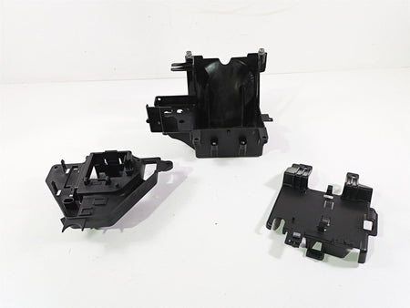 2010 Harley Touring FLHX Street Glide Battery Tray & Electric Holders 66281-09B {{ shop.shopifyCountryName }} - Mototech271