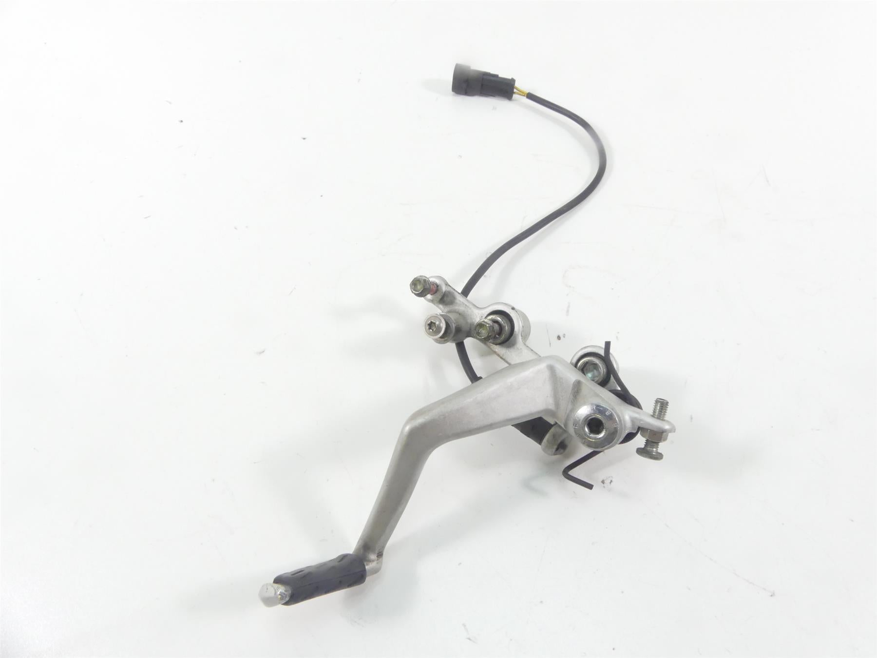 2008 Ducati 1098 S Rear Brake Pedal Lever & Mount 45720421A 82939421A {{ shop.shopifyCountryName }} - Mototech271