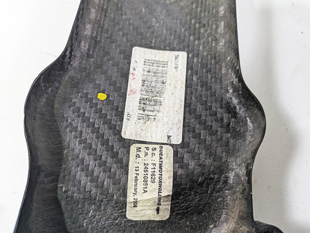 2009 Ducati Multistrada 1100 S Carbon Timing Cover Fairing Set 24510861 24510851 {{ shop.shopifyCountryName }} - Mototech271