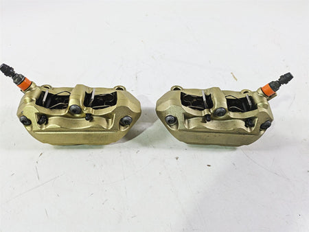 2016 BMW S1000RR K46 Golden Brembo Front Brake Calipers 100mm 34117714784 {{ shop.shopifyCountryName }} - Mototech271