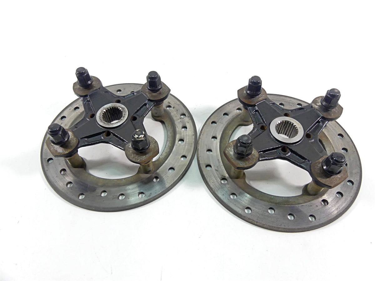 2018 Can Am Commander 1000R XT Front Brake Rotor Wheel Hub Set 705401314 {{ shop.shopifyCountryName }} - Mototech271