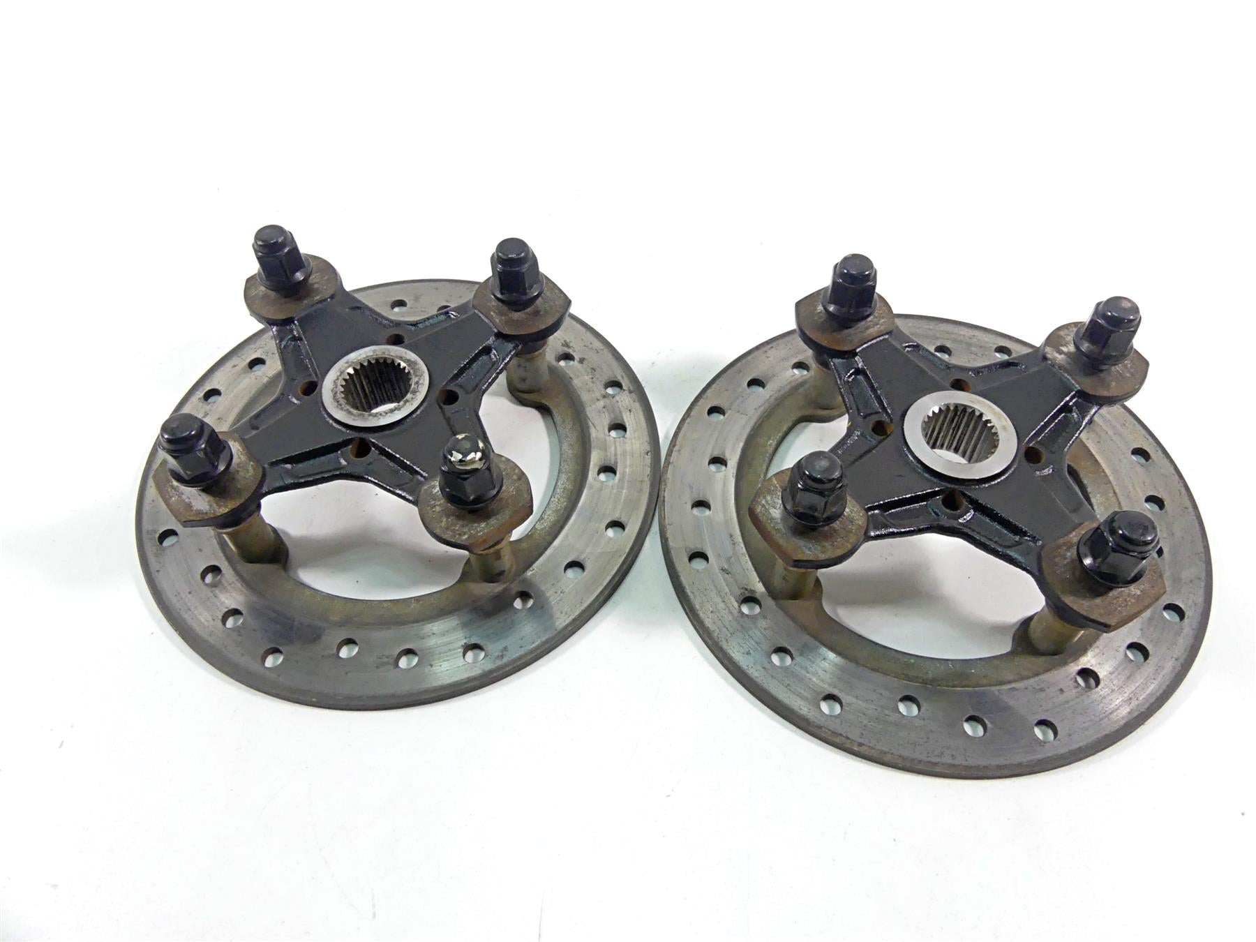 2018 Can Am Commander 1000R XT Front Brake Rotor Wheel Hub Set 705401314 {{ shop.shopifyCountryName }} - Mototech271
