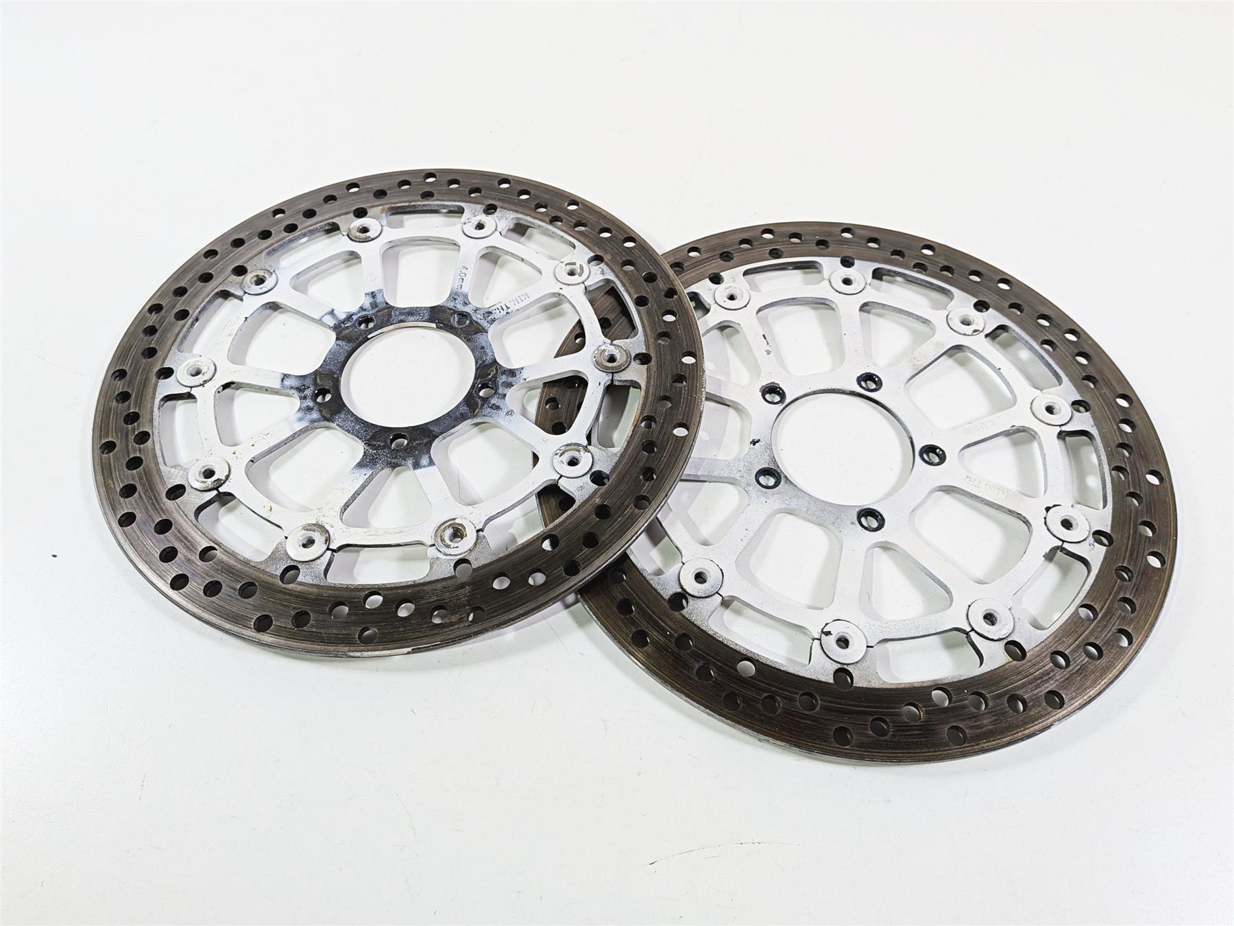 2015 Ducati Diavel Dark Brembo Front Brake Disc Rotor Set 4.4mm 49241011A-Mototech271