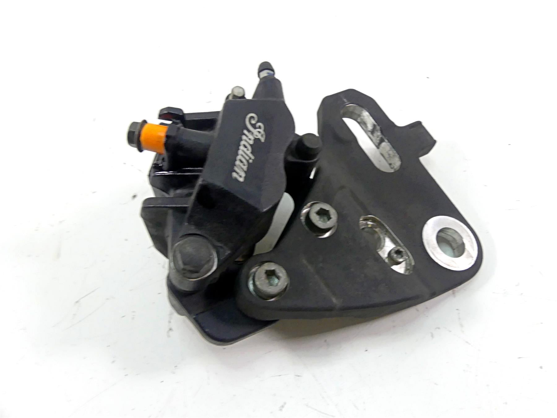 2019 Indian Chieftain Classic Rear Brake Caliper & Bracket 1912006 {{ shop.shopifyCountryName }} - Mototech271