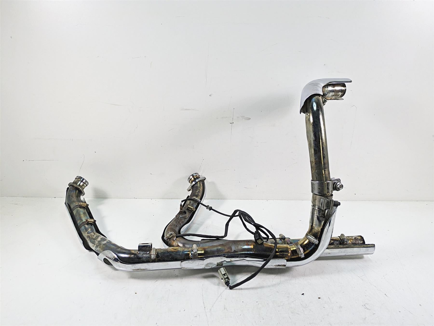 2014 Harley Touring FLHTK Electra Glide Vance Hines Power Duals Header 16332 {{ shop.shopifyCountryName }} - Mototech271