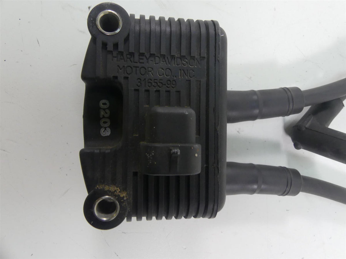 2003 Harley Dyna 100TH FXDL Low Rider Ignition Coil Wires Plug Set 31655-99 {{ shop.shopifyCountryName }} - Mototech271