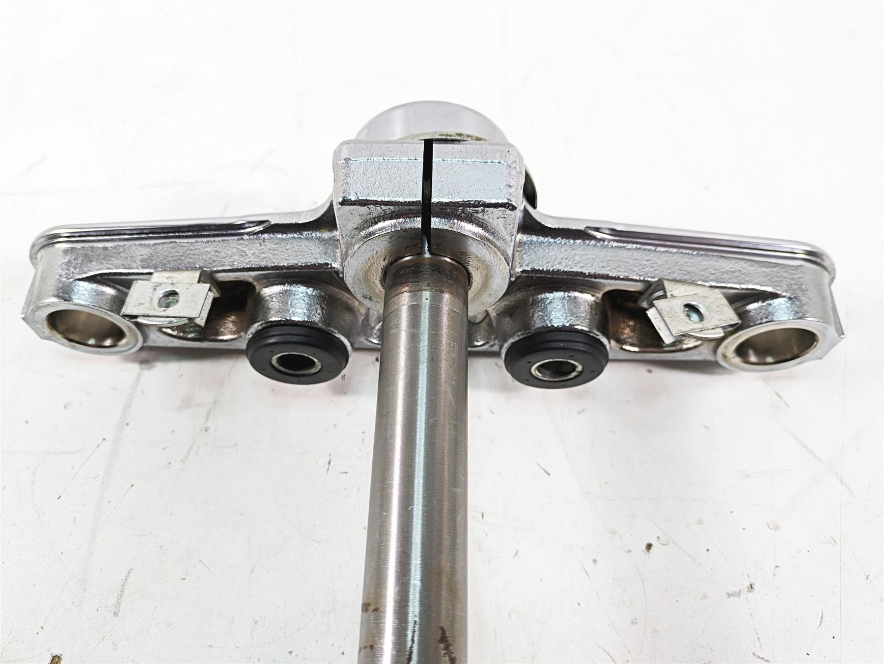 2013 Harley Softail FLSTC Heritage Classic Upper Lower Triple Tree Read 45605-00 {{ shop.shopifyCountryName }} - Mototech271