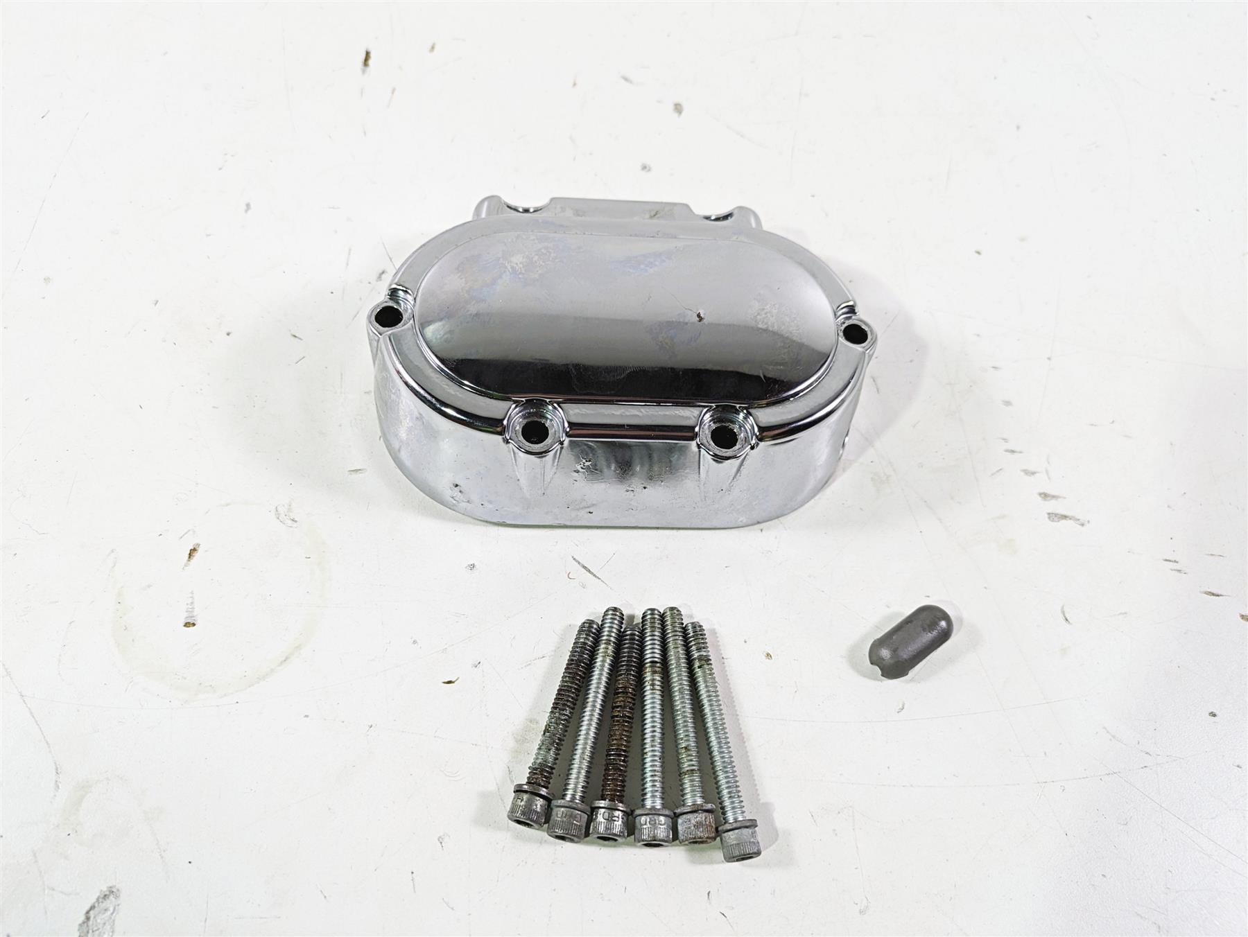 1999 Harley Dyna FXDL Low Rider Clutch Release Chrome Cover & Line 37105-99 {{ shop.shopifyCountryName }} - Mototech271