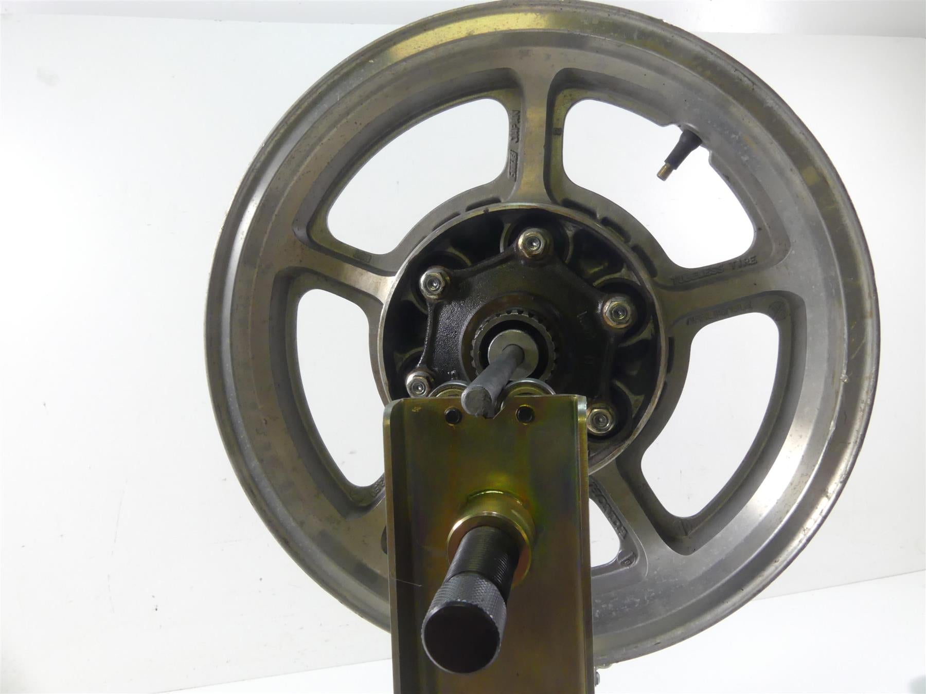 2007 Honda VT1100 C Shadow Spirit Rear 15x3.5 Enkei Wheel Rim 42650-MM8-870 {{ shop.shopifyCountryName }} - Mototech271