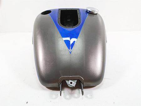 2009 Harley Dyna FXDFSE CVO Fat Bob Fuel Gas Tank Granite Blue - Read 61723-09 {{ shop.shopifyCountryName }} - Mototech271