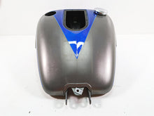 Load image into Gallery viewer, 2009 Harley Dyna FXDFSE CVO Fat Bob Fuel Gas Tank Granite Blue - Read 61723-09
