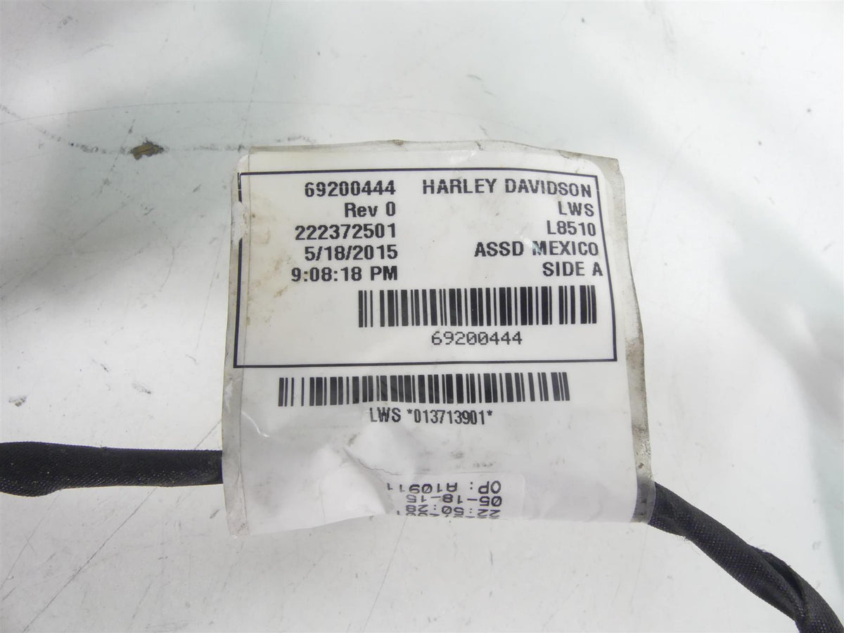 2015 Harley FXDF Dyna Fat Bob Main Wiring Harness Loom - Non Abs 71072-12A {{ shop.shopifyCountryName }} - Mototech271