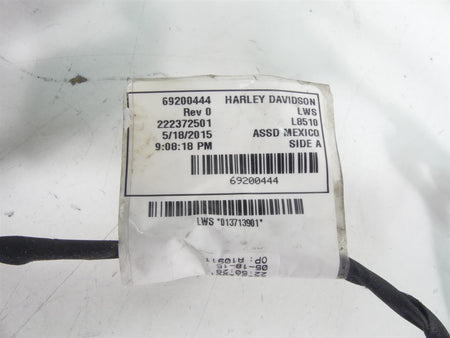 2015 Harley FXDF Dyna Fat Bob Main Wiring Harness Loom - Non Abs 71072-12A {{ shop.shopifyCountryName }} - Mototech271