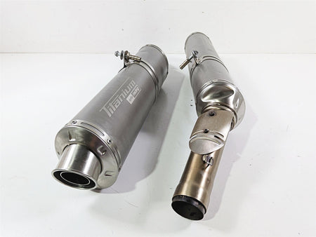 2008 Aprilia RSVR 1000 Factory Titanium Racing Exhaust Pipe Muffler AP8119716 {{ shop.shopifyCountryName }} - Mototech271