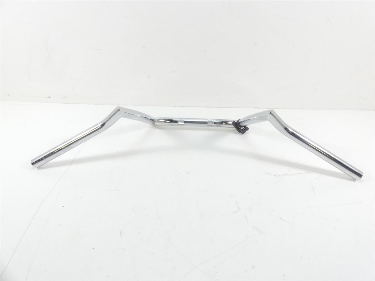2003 Honda VTX1800R Aftermarket Handlebar Handle Z-Bar Chrome Steering {{ shop.shopifyCountryName }} - Mototech271