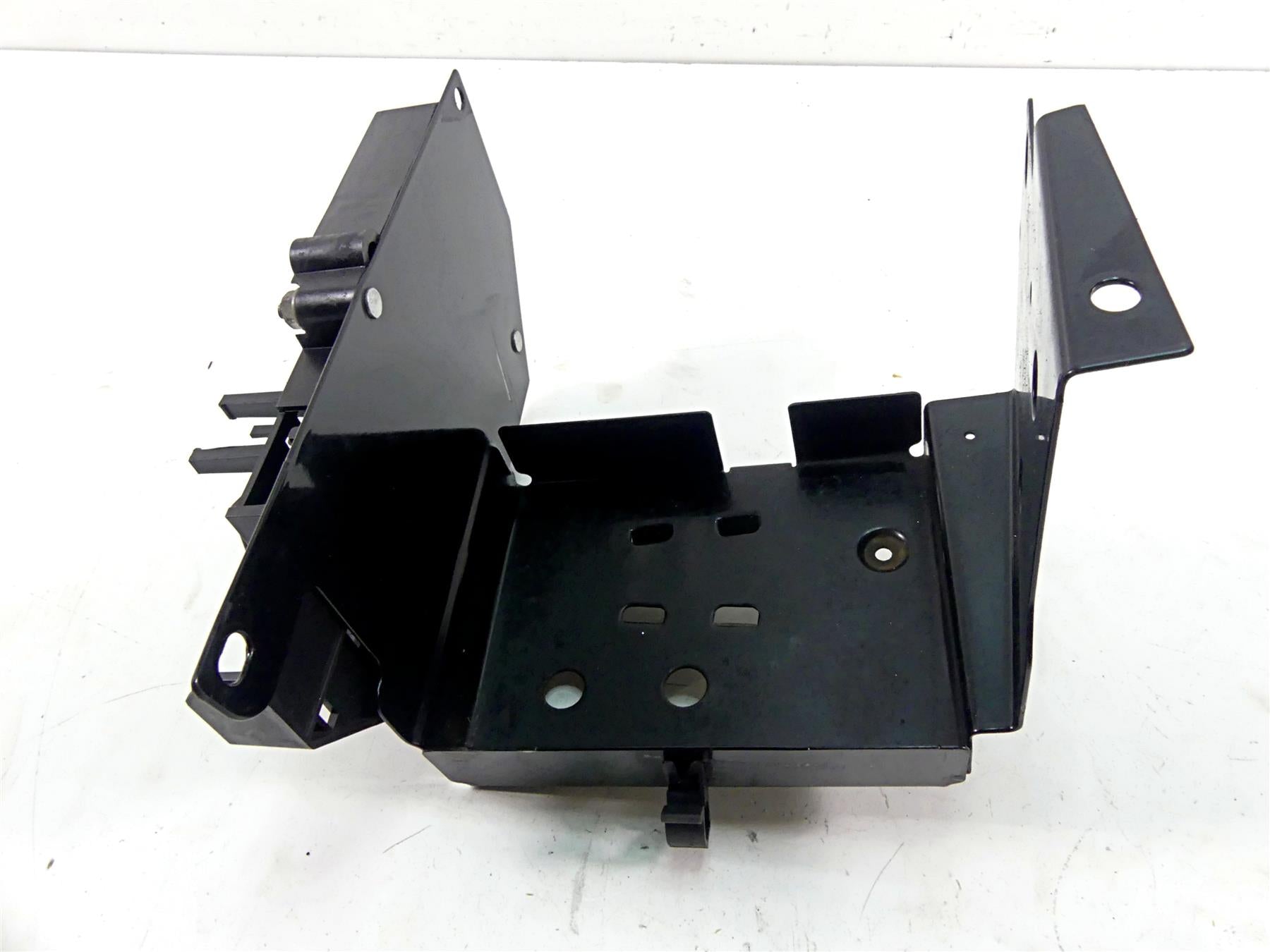 2007 Harley Touring FLHRC Road King Battery Box Tray Stay Holder 66281-02A | Mototech271